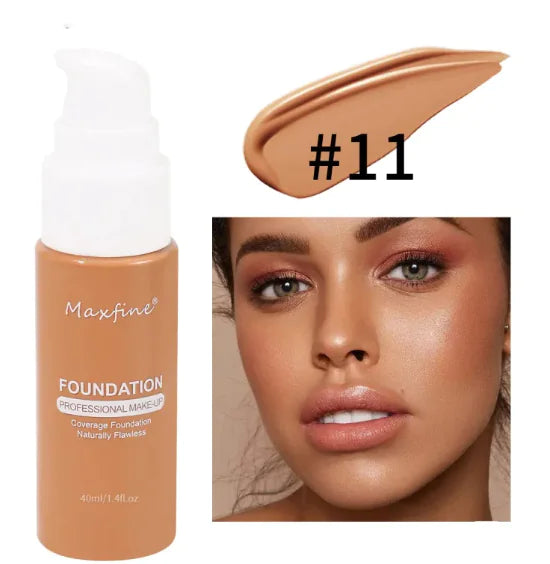 Fond de Teint Liquide & Correcteur 12 Couleurs
