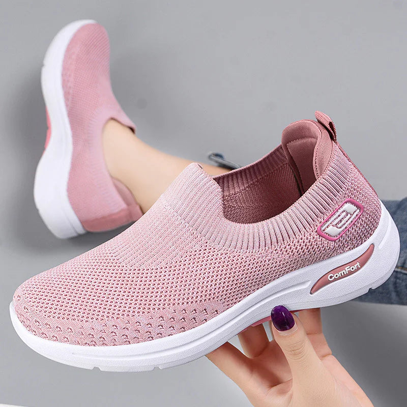 Chaussures de Marche Respirantes Femme - Confort Léger et Style à Enfiler