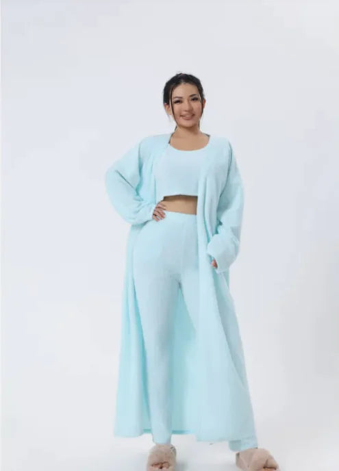 Ensemble de Détente Hivernal 3 Pièces pour Femme