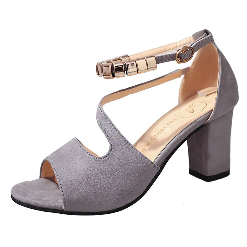 Sandales Élégantes à Boucle - Confort & Style au Quotidien