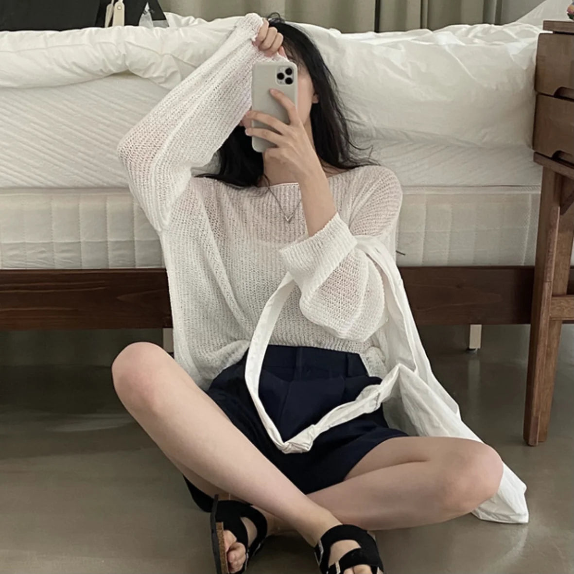 Pull en Tricot Doux Taille Unique - Confort et Élégance au Quotidien