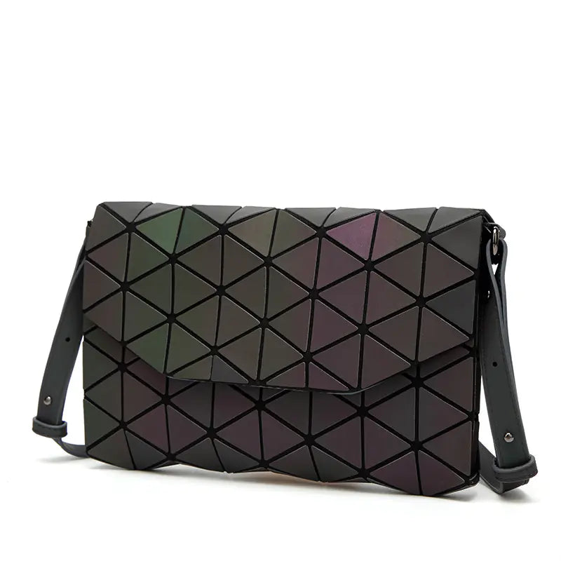 Sac Porté Croisé Géométrique Lumineux - Chic, Pratique et Moderne