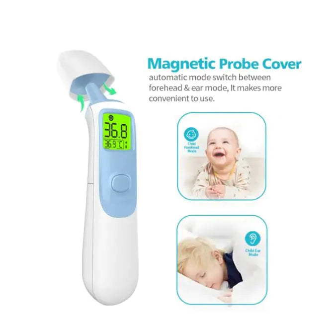 Thermomètre frontal infrarouge sans contact pour bébé et adulte