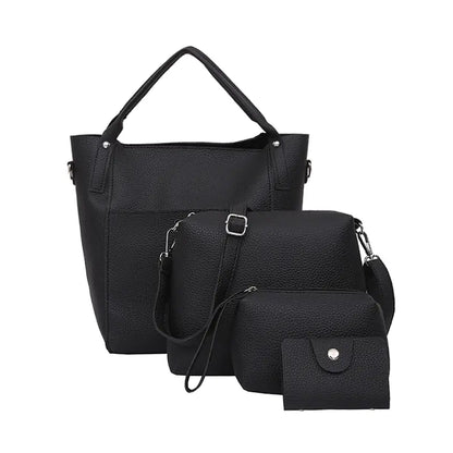 Ensemble de 4 Sacs Femme - Épaule, Bandoulière et Accessoires