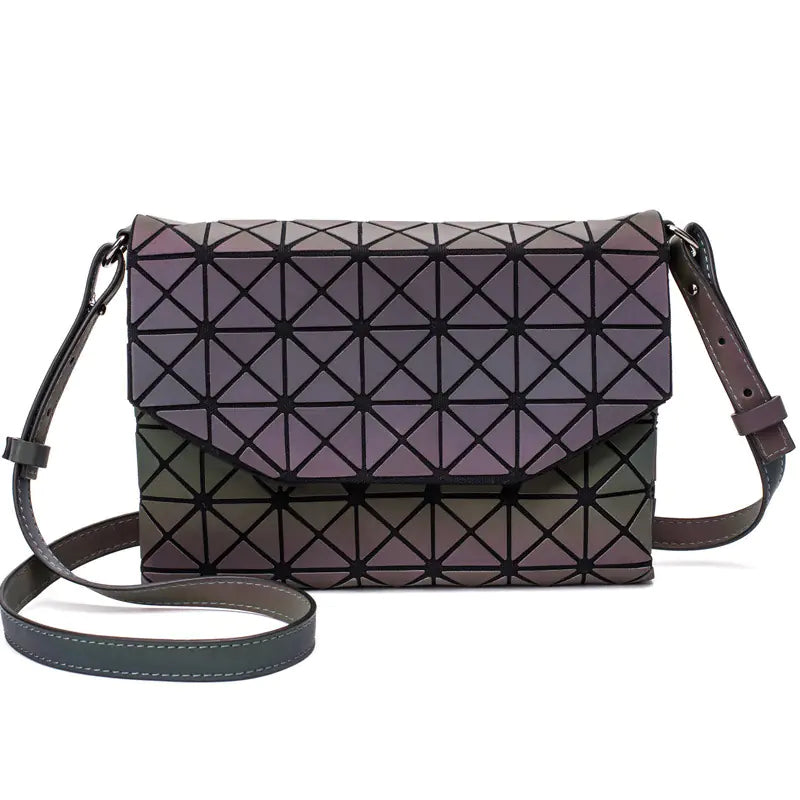Sac Porté Croisé Géométrique Lumineux - Chic, Pratique et Moderne