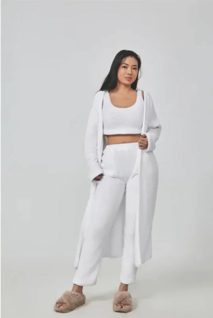 Ensemble de Détente Hivernal 3 Pièces pour Femme