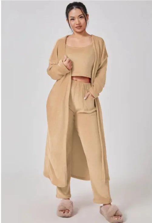 Ensemble de Détente Hivernal 3 Pièces pour Femme
