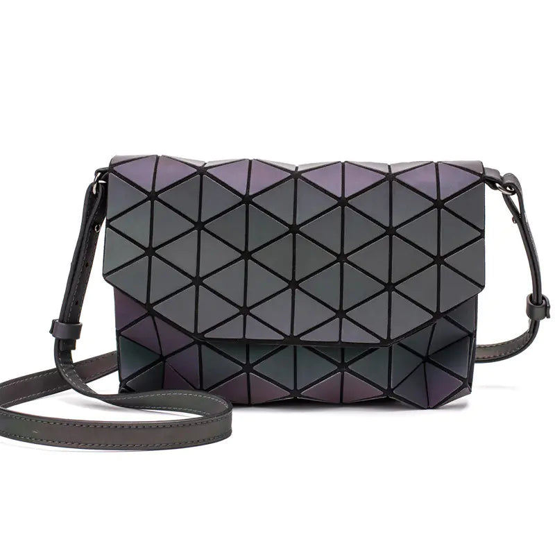 Sac Porté Croisé Géométrique Lumineux - Chic, Pratique et Moderne