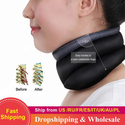 Sangle de Maintien Magnétique pour le Cou pour Correction Cervicale