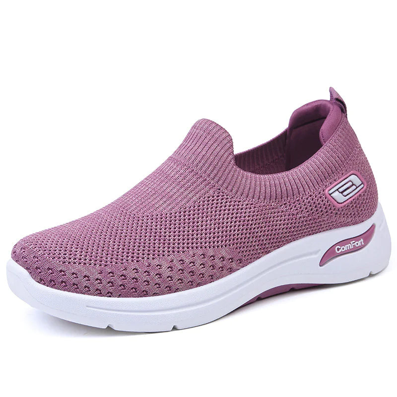 Chaussures de Marche Respirantes Femme - Confort Léger et Style à Enfiler