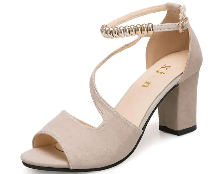 Sandales Élégantes à Boucle - Confort & Style au Quotidien