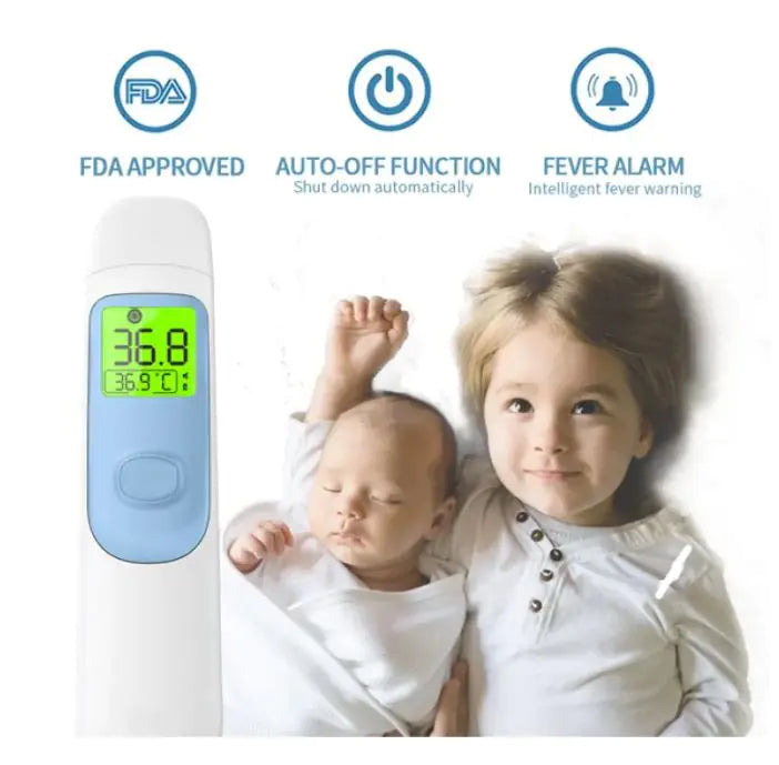 Thermomètre frontal infrarouge sans contact pour bébé et adulte