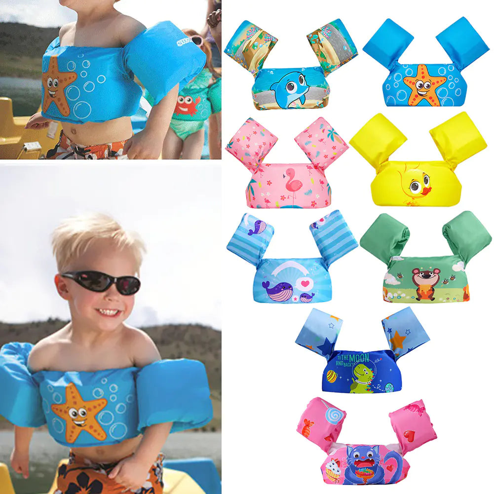 Gilet de sauvetage à manches flottantes pour bébé