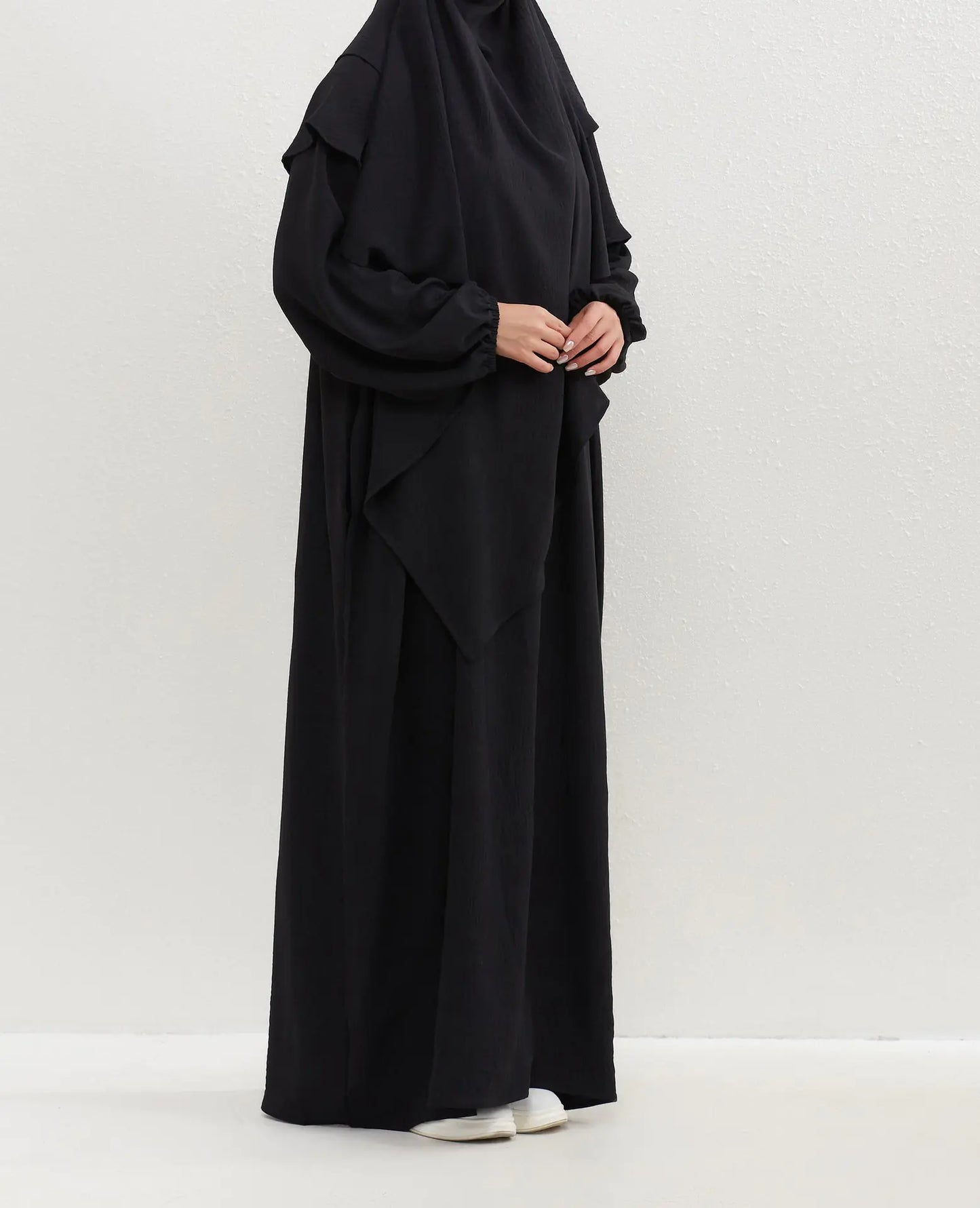 Ensemble Abaya Moderne Deux Pièces - Mode Modeste pour Femmes Voilées