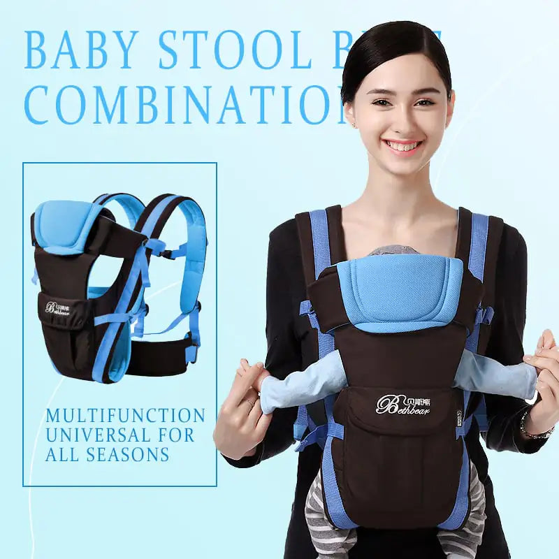 Porte-Bébé Multifonctionnel Sling et Sac de Transport
