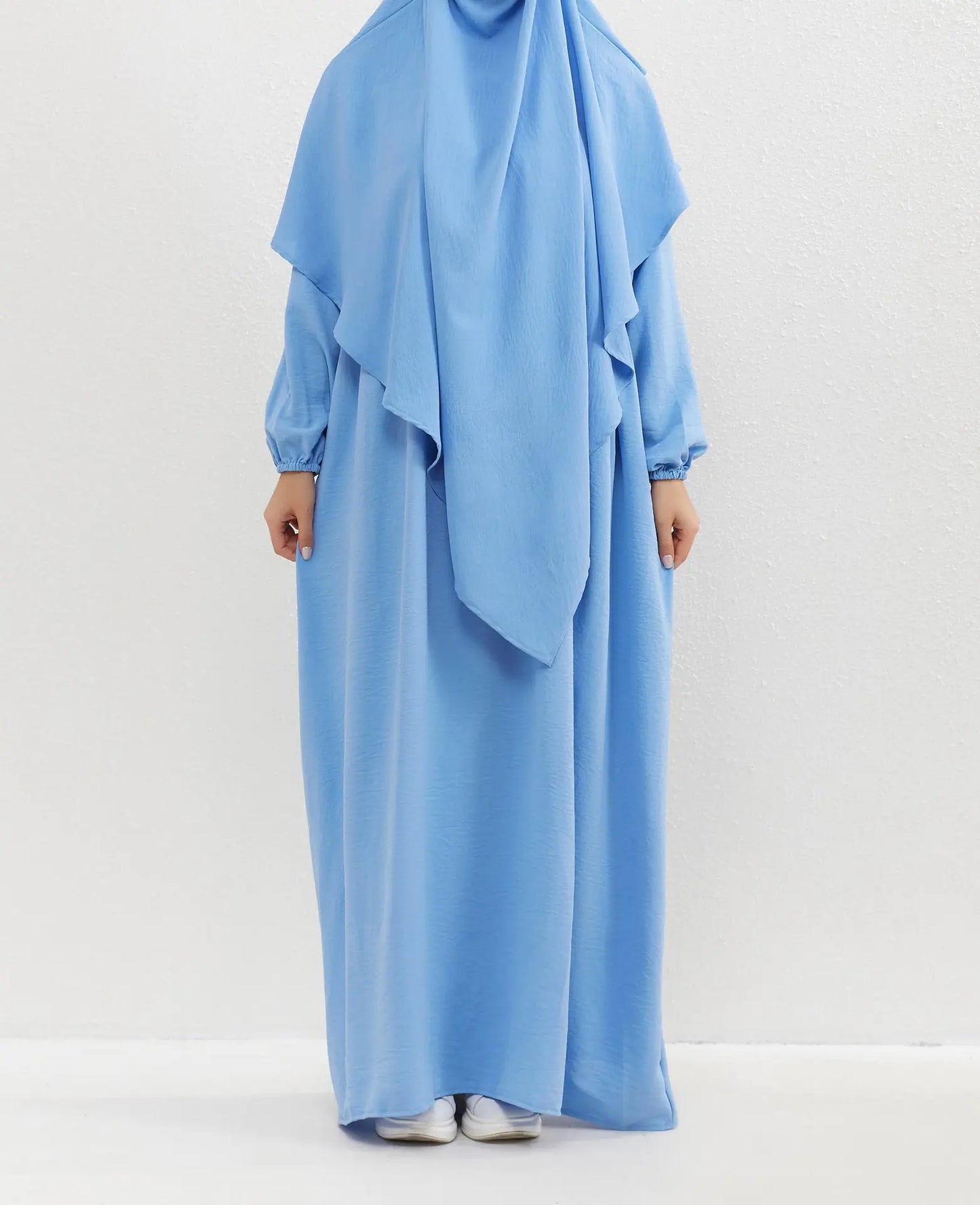 Ensemble Abaya Moderne Deux Pièces - Mode Modeste pour Femmes Voilées