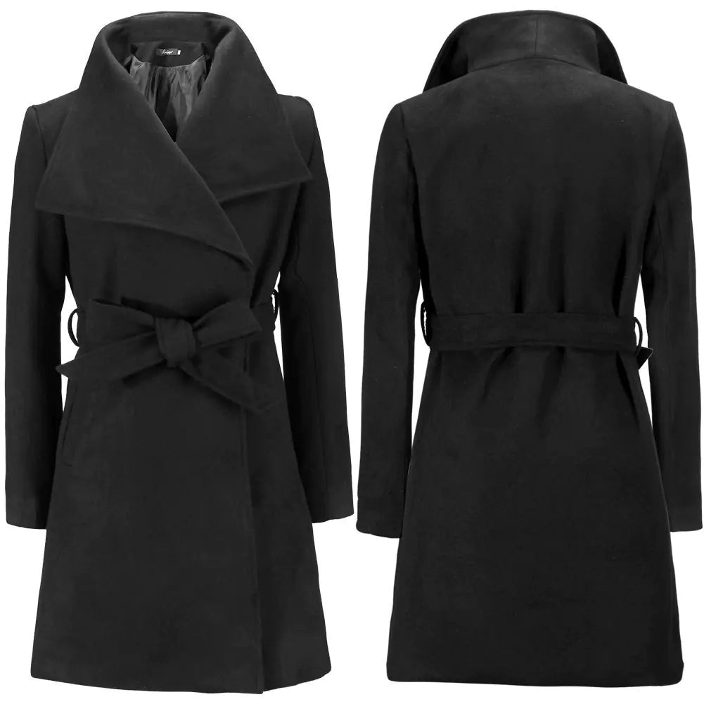 Manteau en Laine pour Femme - Élégant & Confortable